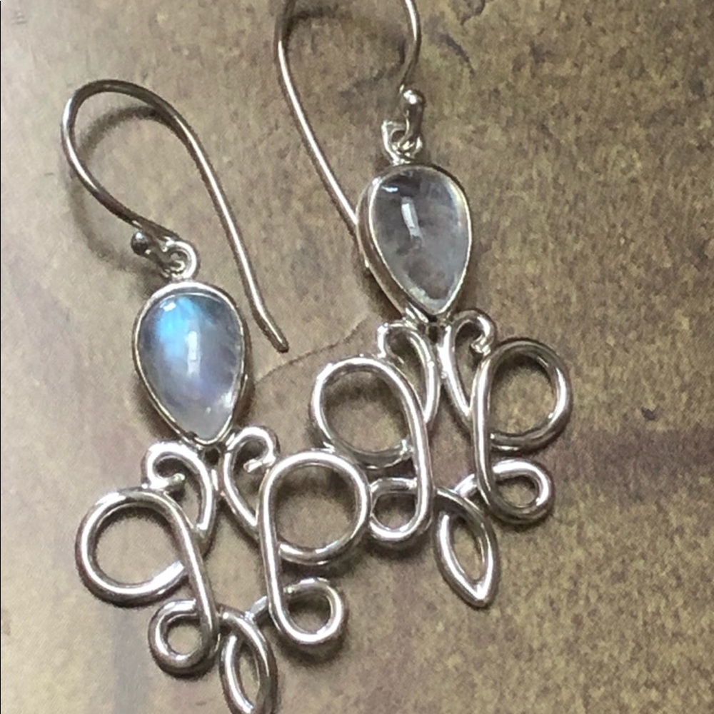 Kalimaya Opal Swirl Earrings - Picture 4 of 8